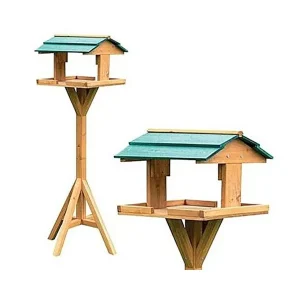 Mangiatoia per uccelli – Riparo mod. Casetta Con Supporto