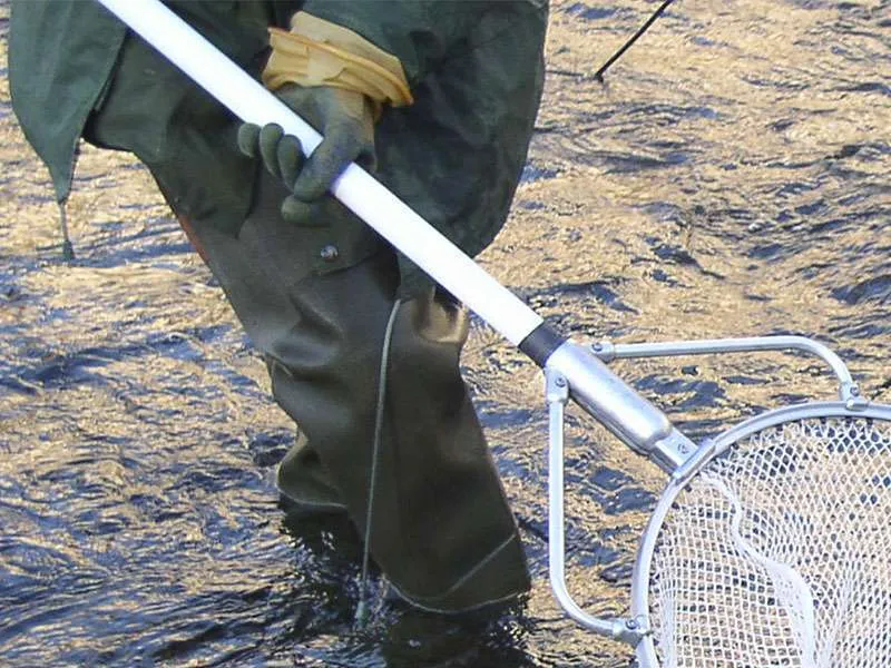 Manici in vetroresina per guadini inox e alluminio