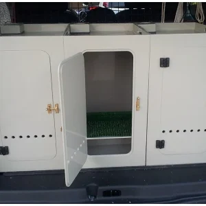 Trasportino chiuso per rapaci in polipropilene