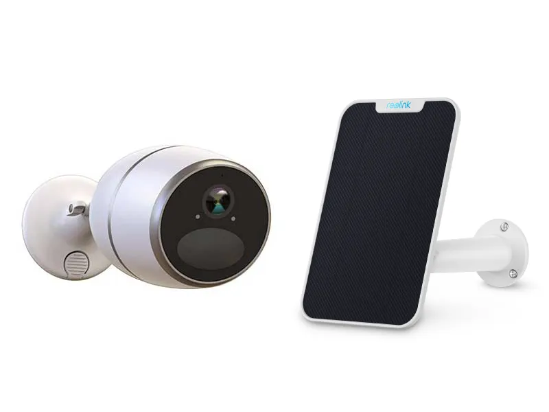 Videocamera IP Camera Reolink Go G330 4G-LTE completa di pannello solare per la ricarica