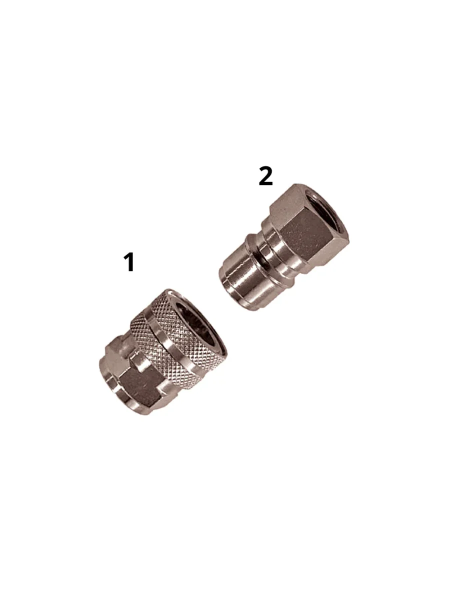 Attacco Rapido a Sfere Cromato AR31 per Idropulitrice