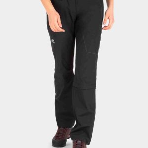 HANNAH pantaloni staccabili da trekking donna Libertine anthracite