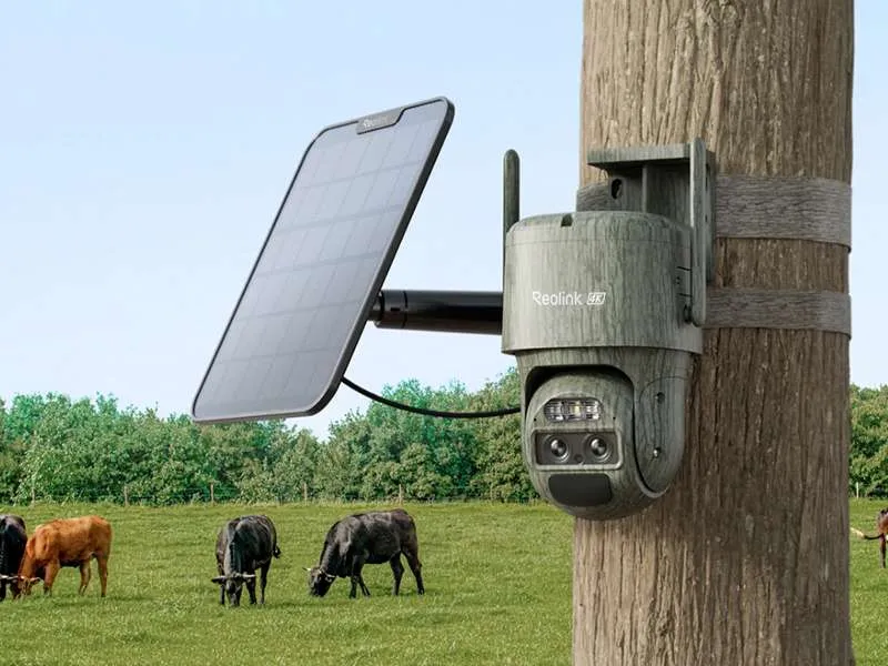 Videocamera Reolink TrackMix LTE 4K con Doppio Obiettivo e Zoom 6x - immagine 3