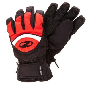 Ziener guanti sci bambino Largo GTX goretex black red