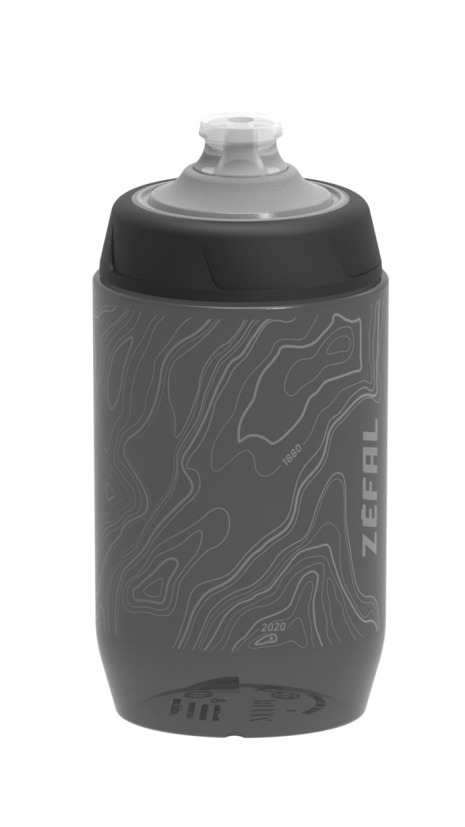 ZEFAL borraccia SENSE PRO 500ml smoked black-grey